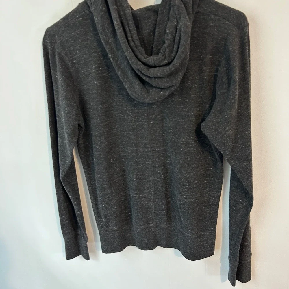 Nike‎ Sportswear Gym Vintage Hoodie Charcoal Grey Heather Pullover Womens Medium